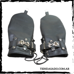 Mitones con Esposas y Mosquetón - Tienda Sado