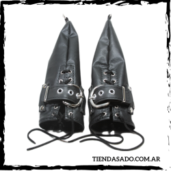 Mitones con Esposas y Mosquetón - Tienda Sado